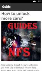 Screenshot 3 Guides for NFS racing windows