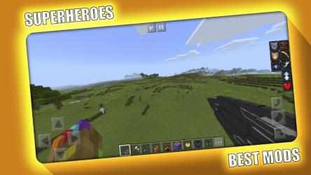 Capture 9 Superheroes Mod for Minecraft PE - MCPE android