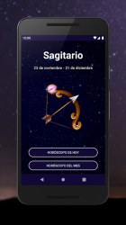 Captura de Pantalla 3 Horóscopo Sagitario ♐ Diario Gratis android