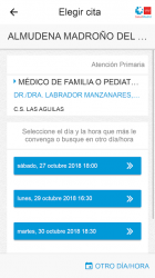 Screenshot 4 Cita Sanitaria Madrid android