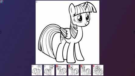 Captura 6 My Little Pony Art Games windows