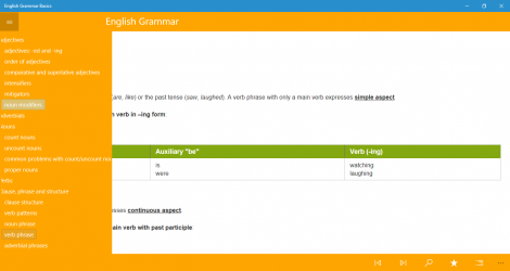 Screenshot 1 English Grammar Basics windows