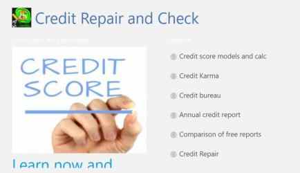 Captura de Pantalla 1 Credit Repair - improve credit score windows
