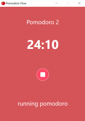 Screenshot 1 Pomodoro Flow windows