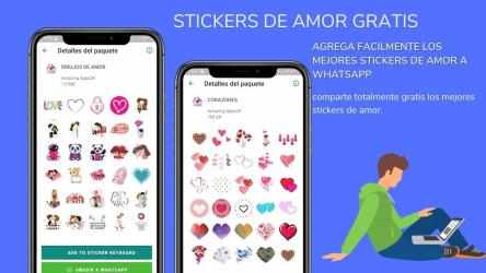Captura de Pantalla 5 Stickers de amor android