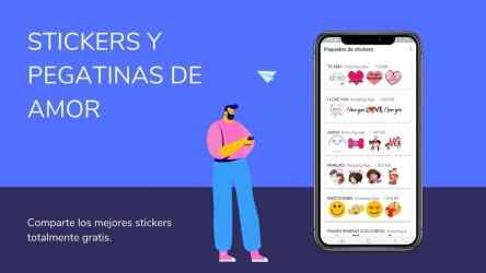 Screenshot 6 Stickers de amor android