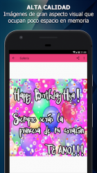 Captura de Pantalla 5 Feliz Cumpleaños Hija - Imagenes con frases android