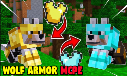 Screenshot 3 Wolf Armor Addon for Minecraft PE android
