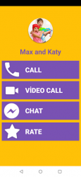 Captura de Pantalla 2 Max and Katy Fake Video Call - Max Katy Call& Chat android