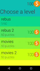 Captura de Pantalla 2 Rebus Puzzles & Riddles - Logic Word Quiz Game android