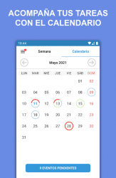 Screenshot 3 Task Agenda: organiza y recuerda tus tareas! android