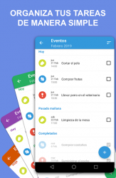 Screenshot 2 Task Agenda: organiza y recuerda tus tareas! android
