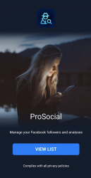 Captura 9 ProSocial - Profile Tracker android