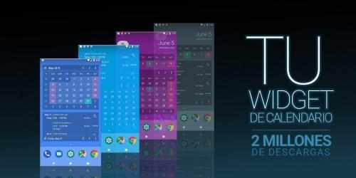 Screenshot 2 Calendario Widget: Mes + Agenda android