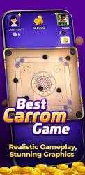 Screenshot 2 Carrom Gold : Multiplayer Friends Board Games King android