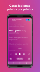 Screenshot 5 Musixmatch - Music Player Letras android