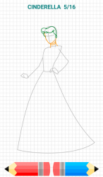 Screenshot 4 Cómo Dibujar Princesas android