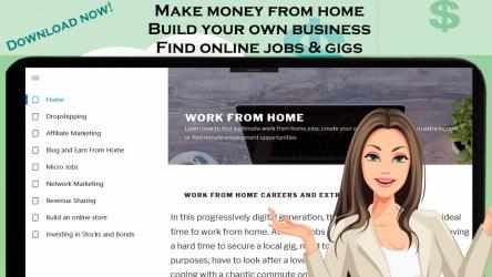 Captura de Pantalla 1 Make Money: Work From Home Jobs & Small Business Entrepreneur & Gigs online - Full guide windows