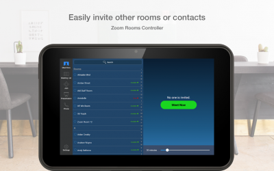 Capture 6 Zoom Rooms Controller android