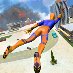 Screenshot 1 Spider Superhero : Super Rope Man Crime City android