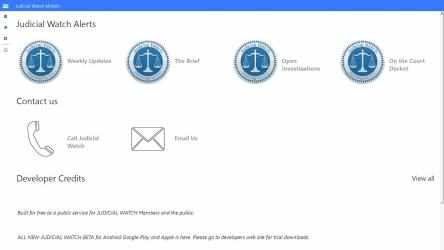 Screenshot 9 Judicial Watch on Windows 10 windows