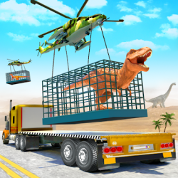 Screenshot 1 Dino Animal Transporter Truck android