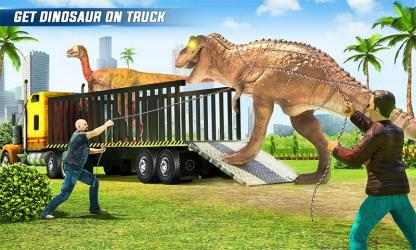 Screenshot 2 Dino Animal Transporter Truck android