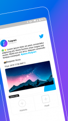 Screenshot 3 Tuigram - Comparte tweets en instagram android