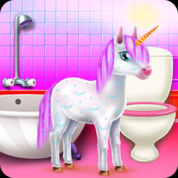 Image 1 Cute Unicorn Caring and Dressup android