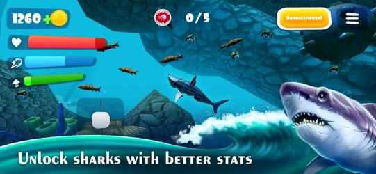 Captura 4 Simulador de caza de tiburones - Evolución peces android