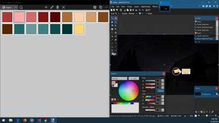 Screenshot 3 Color Inspector & Palettes windows