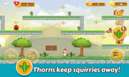 Screenshot 7 Flicky chicky: plataforma de Chicken Jumping android