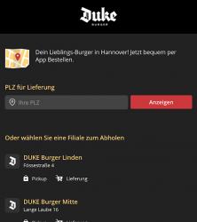 Captura de Pantalla 6 Duke Burger Hannover android