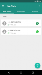 Screenshot 3 Dialer For WhatsApp & WA-enabled Businesses List android