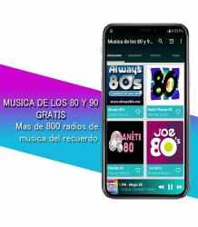 Captura de Pantalla 2 Musica de los 80 y 90 android