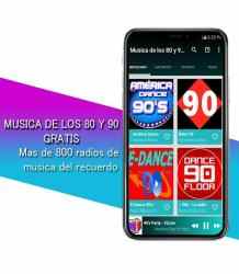 Captura de Pantalla 4 Musica de los 80 y 90 android
