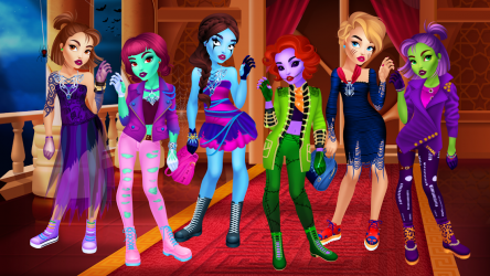 Captura de Pantalla 9 Chicas Zombie Juegos de Vestir android