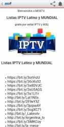Imágen 11 MOXTV - Listas IPTV y  M3U Gratis android