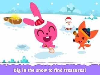 Screenshot 14 Purple Pink Snowy Day android