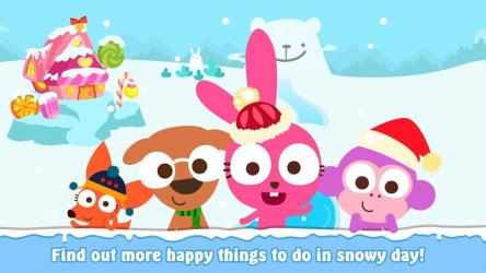 Screenshot 11 Purple Pink Snowy Day android