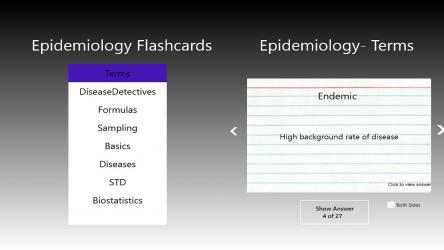 Screenshot 3 a0c1ac Epidemiology Flashcards Pro windows
