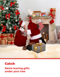 Screenshot 11 Catch Santa in My House android