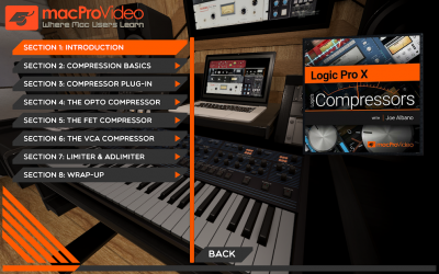 Captura 3 Compressors Course For Logic Pro X by macProVideo android