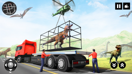 Imágen 8 Dino Transporter Truck Games android
