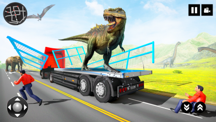 Captura 3 Dino Transporter Truck Games android