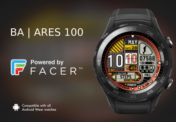 Captura de Pantalla 6 BA Watchfaces - BA | ARES 100 android