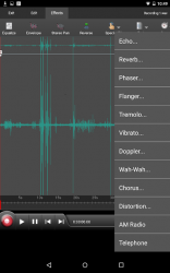 Captura 12 WavePad, editor de audio gratis android