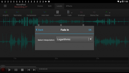 Screenshot 4 WavePad, editor de audio gratis android