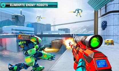 Image 2 US Police Robot Counter Terrorist Shooting Games android