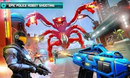 Screenshot 4 US Police Robot Counter Terrorist Shooting Games android